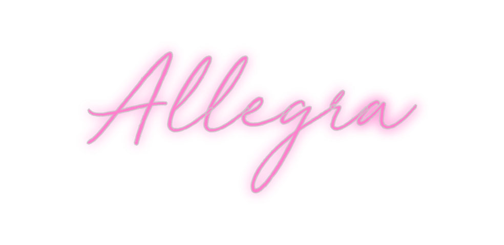 Custom Neon: Allegra