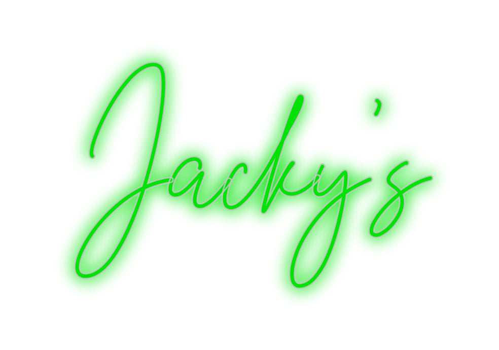 Custom Neon: Jacky’s