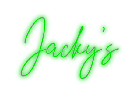 Custom Neon: Jacky’s