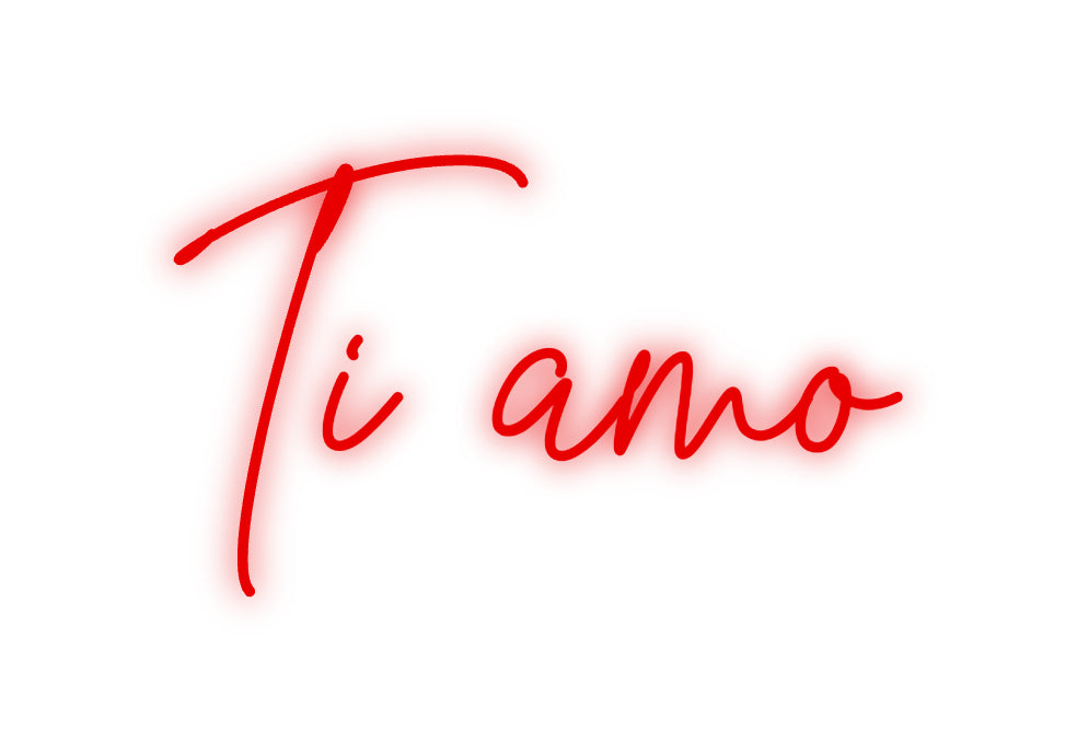 Custom Neon: Ti amo