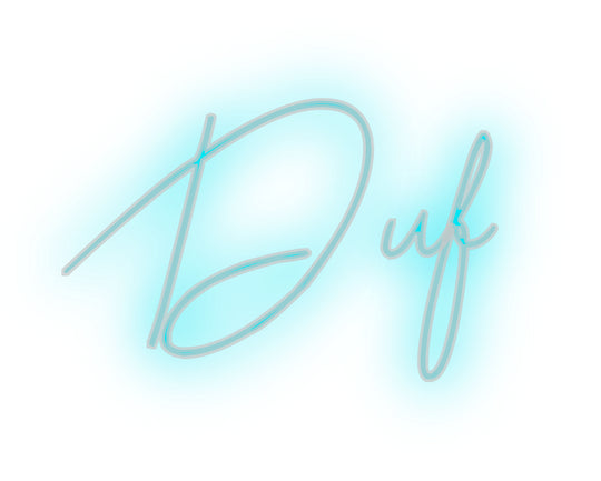 Custom Neon: Duf