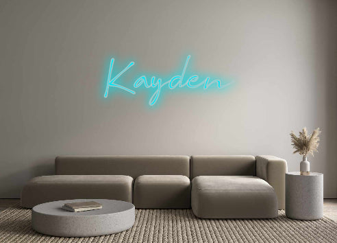 Custom Neon: Kayden