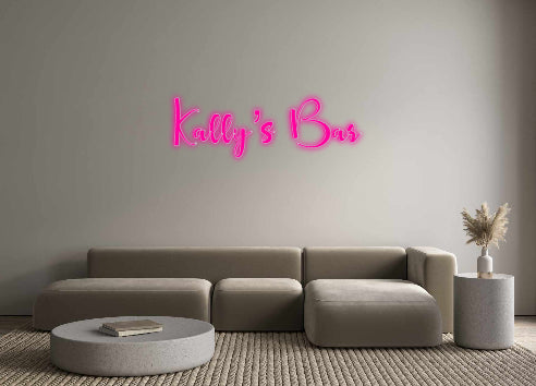 Custom Neon: Kally’s Bar