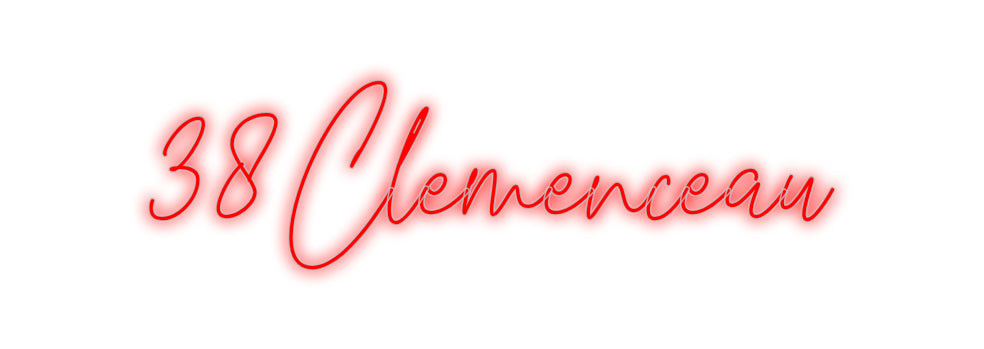 Custom Neon: 38Clemenceau