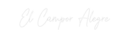 Custom Neon: El Campor Ale...