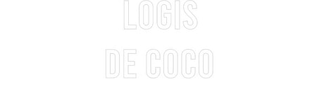 Custom Neon:  LOGIS 
DE C...