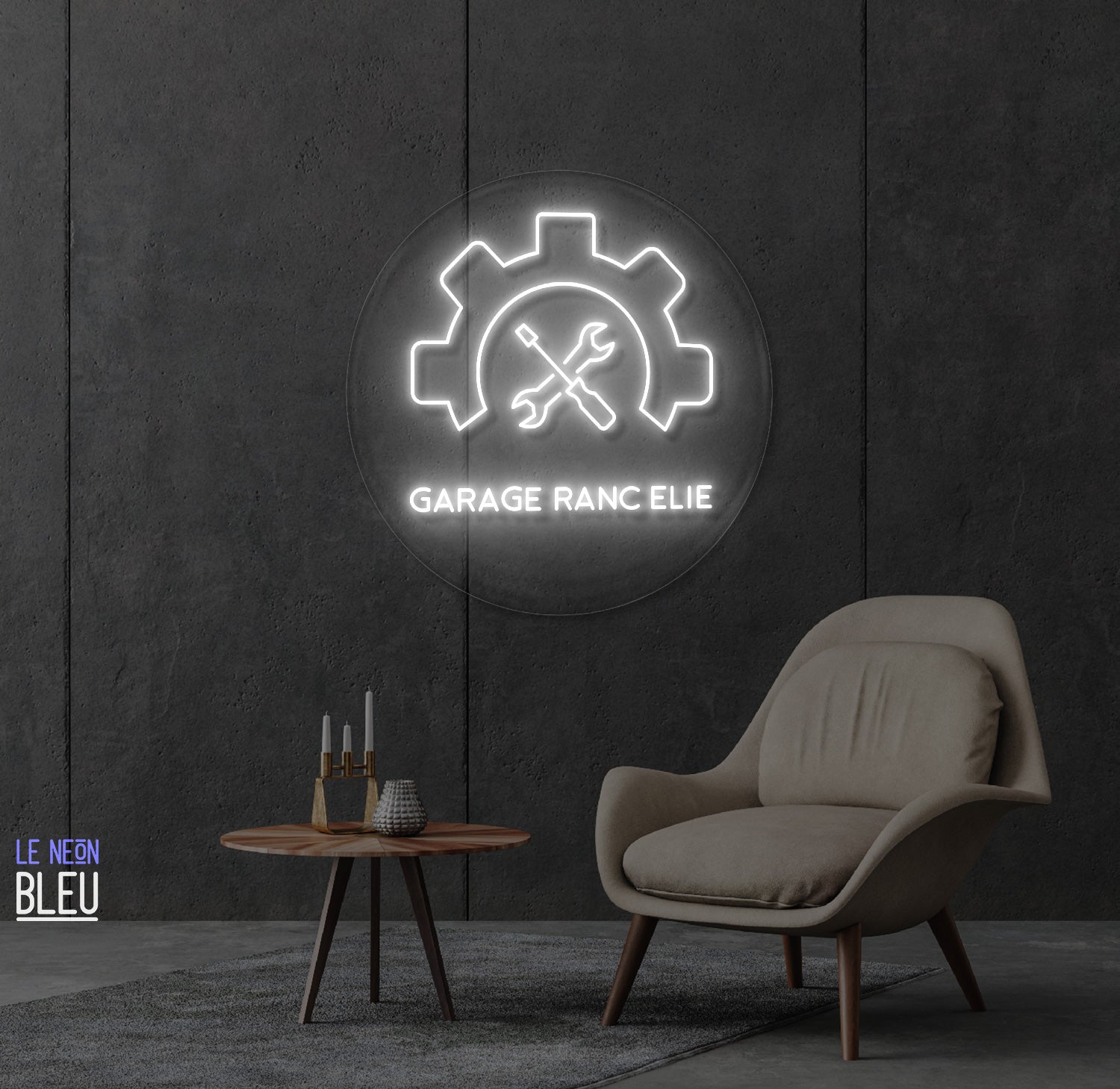 Garage Ranc Elie- Néon LED