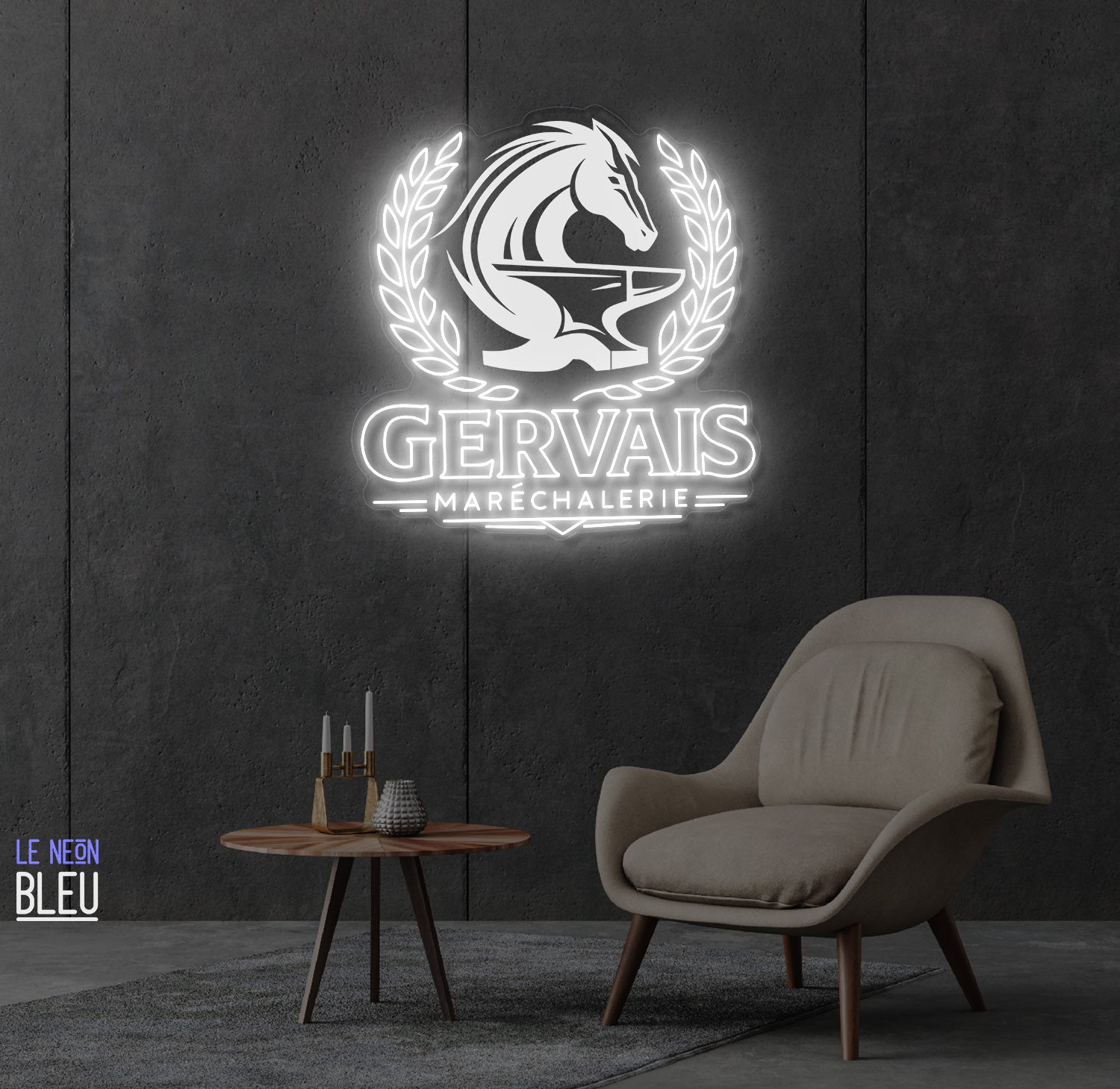 Gervais- Néon LED