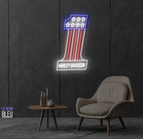 Harley davidson-Néon LED