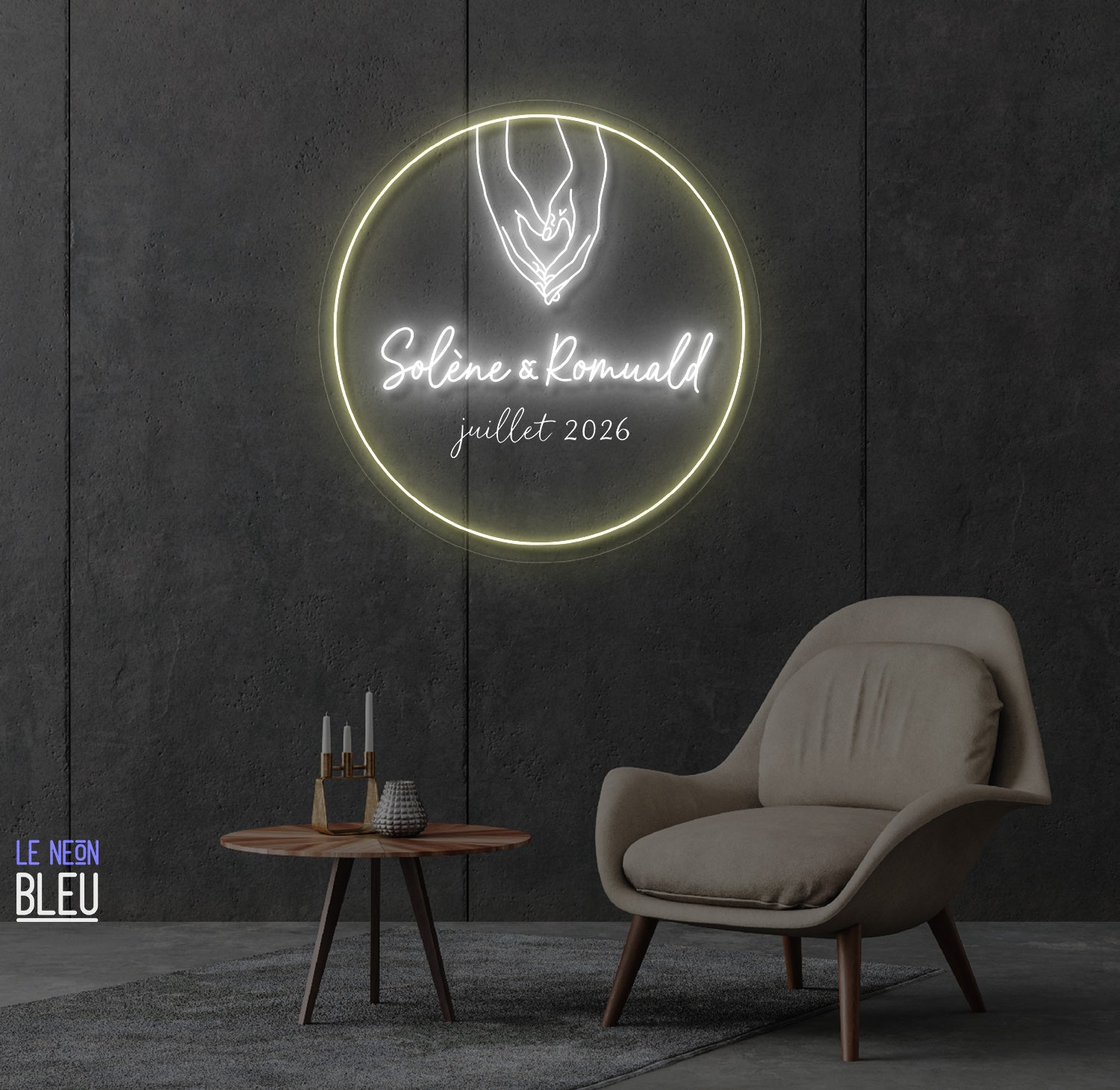 Solene & romvald- LED Neon