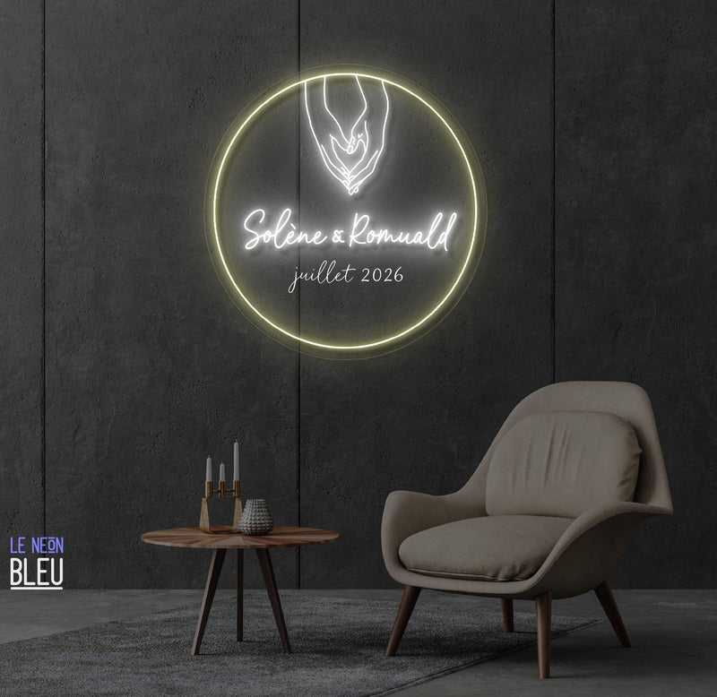Solene & romvald- LED Neon