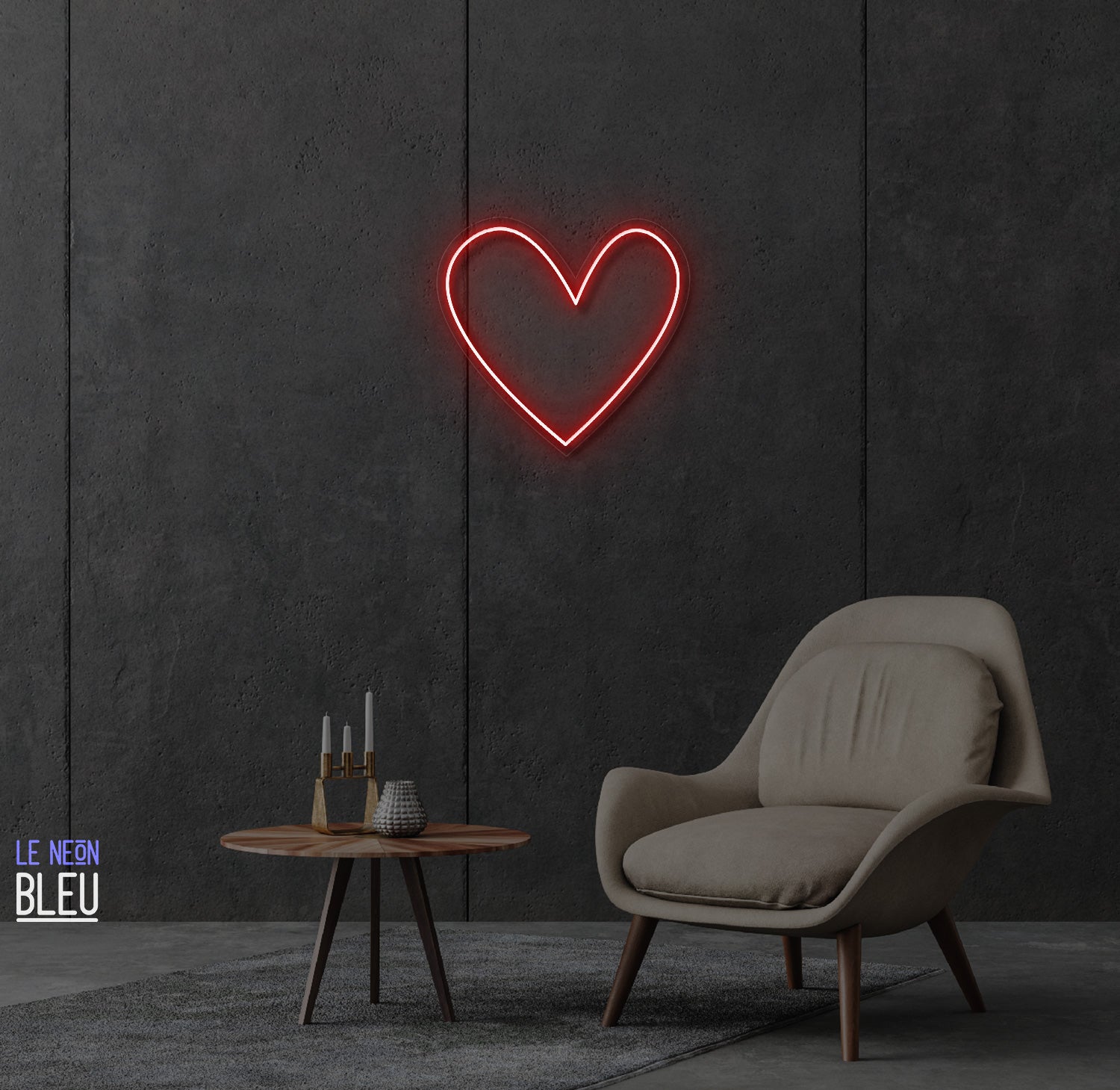 Heart Néon LED