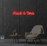 Heicli & Boris- Néon LED