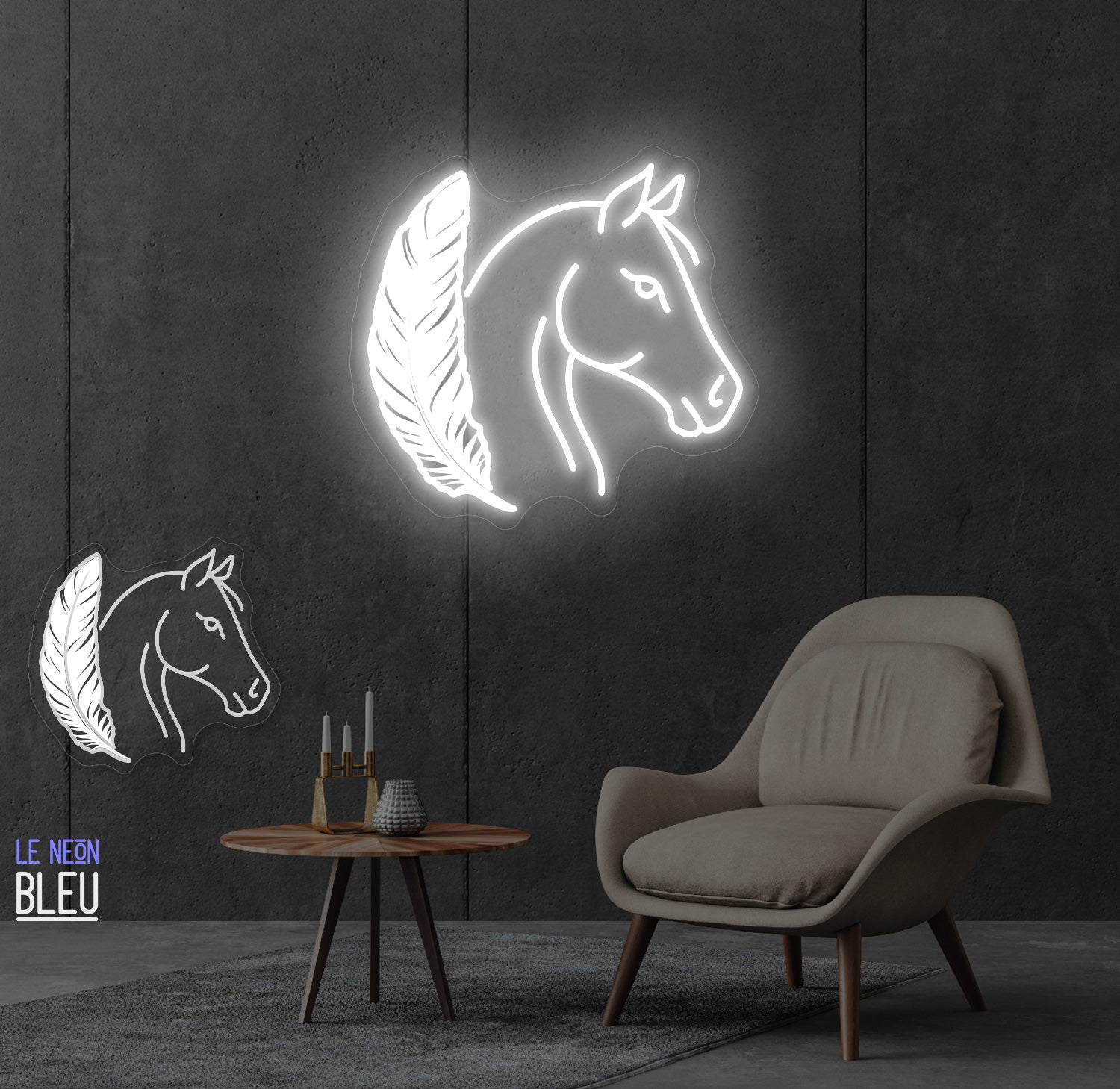 Horse- Néon LED