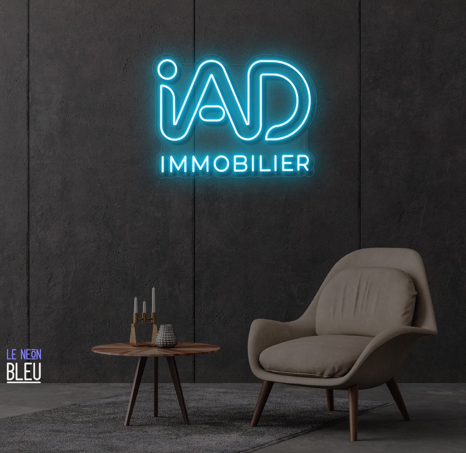 iad_immobilie- LED Neon