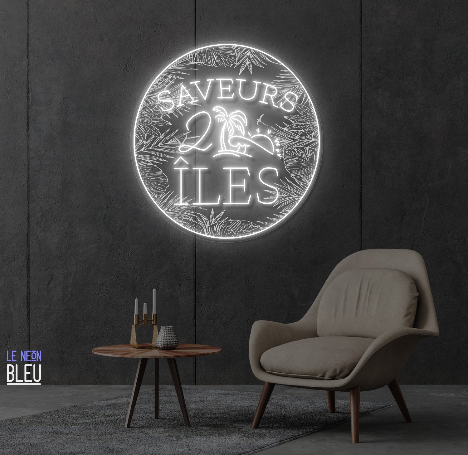 saveurs 2 iles- LED Neon
