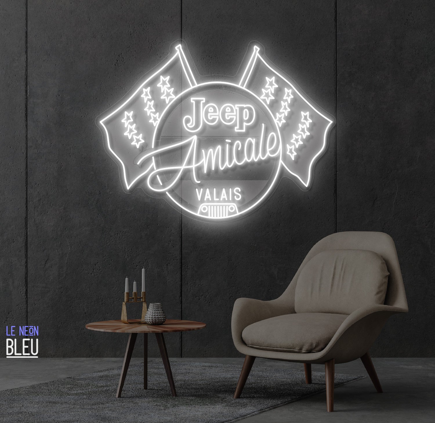 Jeep Amicale- Néon LED