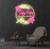 joly nails- LED Neon