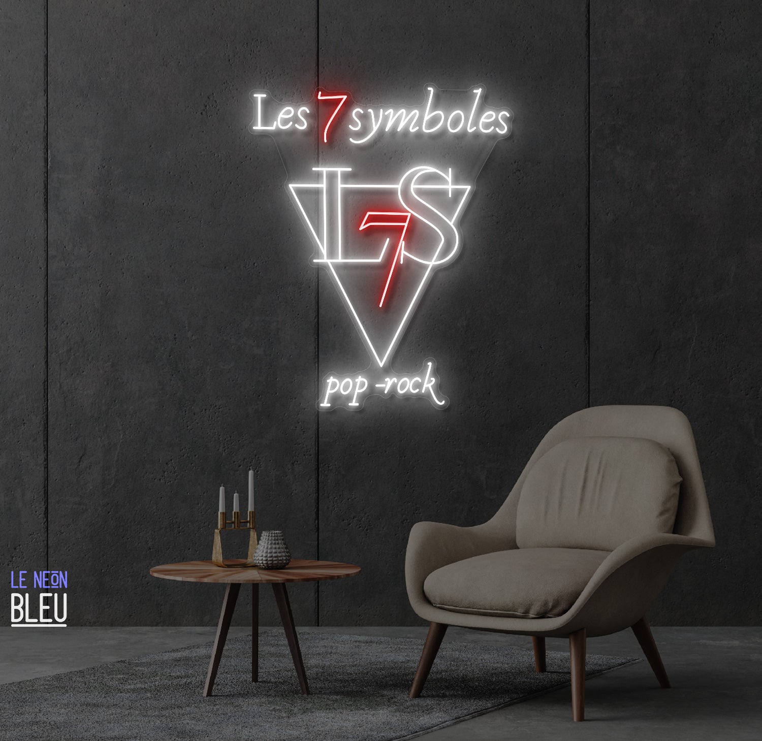 Les 7 Symboles - Néon LED