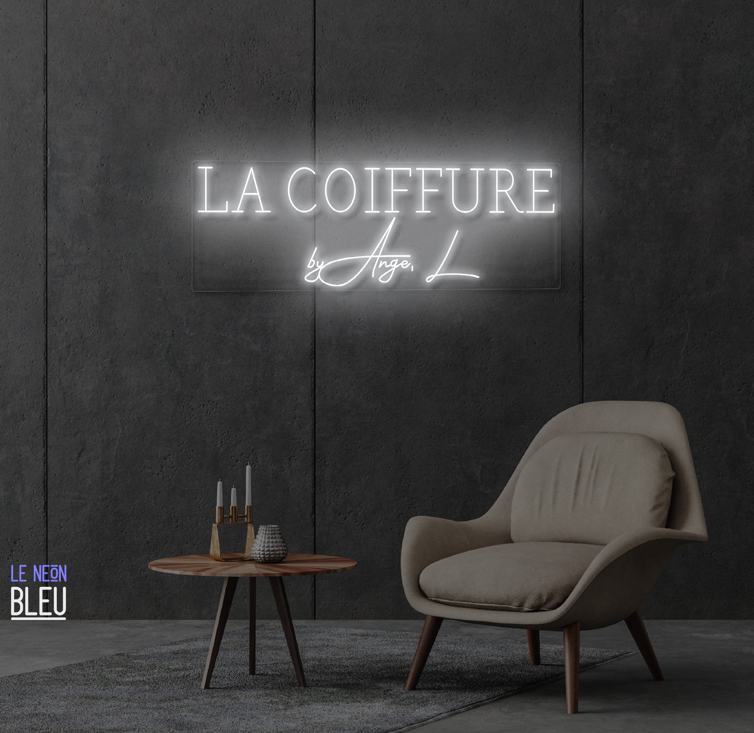 la coiffure-Néon LED