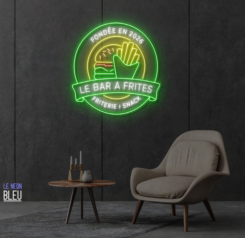 le bar_frites- LED Neon