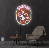 les chats teigens- LED Neon