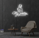 My postop -Néon LED