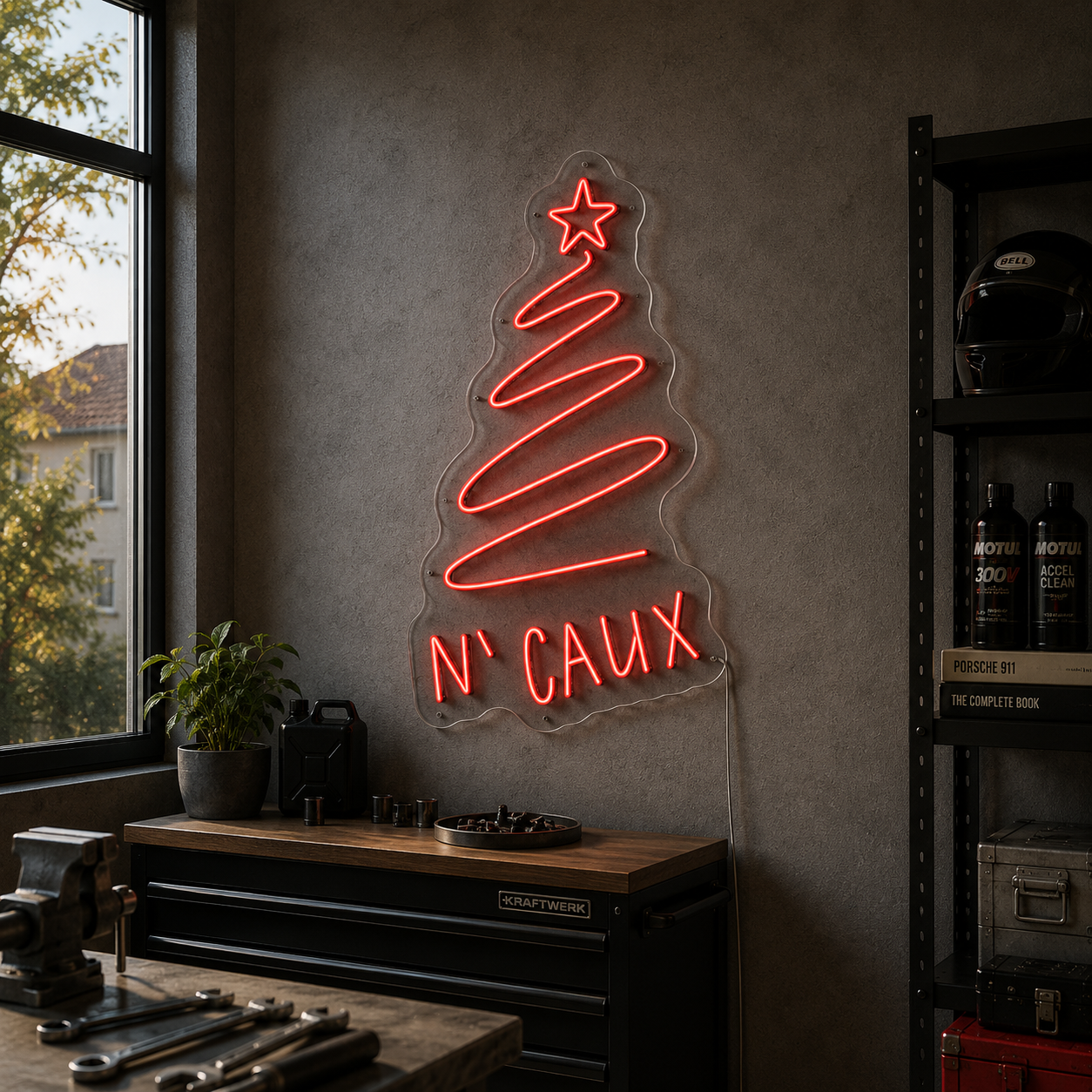 N_caux- Neon