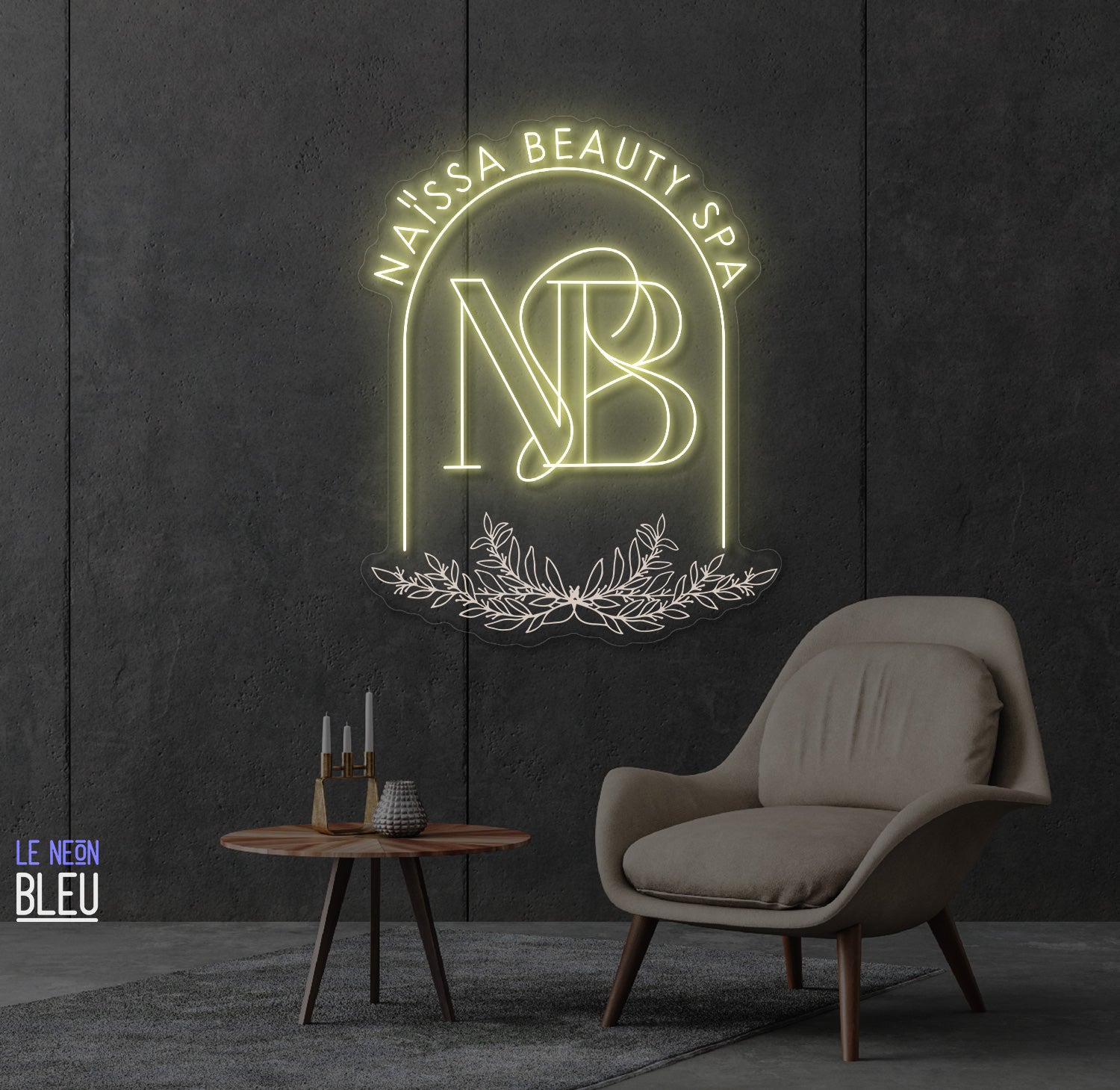 Nissa Beauty Spa-Néon LED