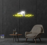 Niam wok- Néon LED