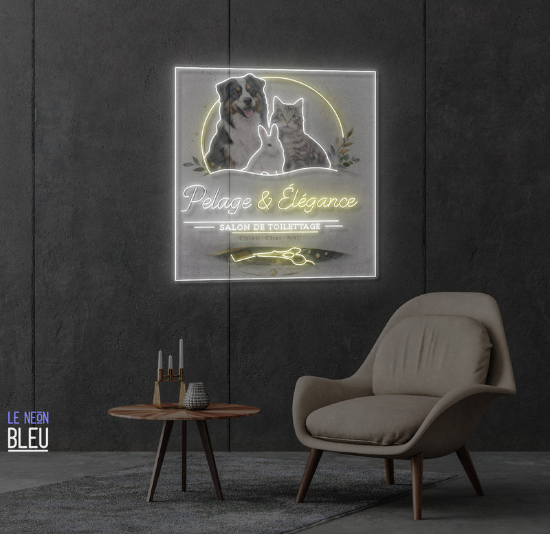Pelage & Elegance - Néon LED