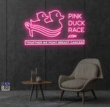 Pink duck_Neon