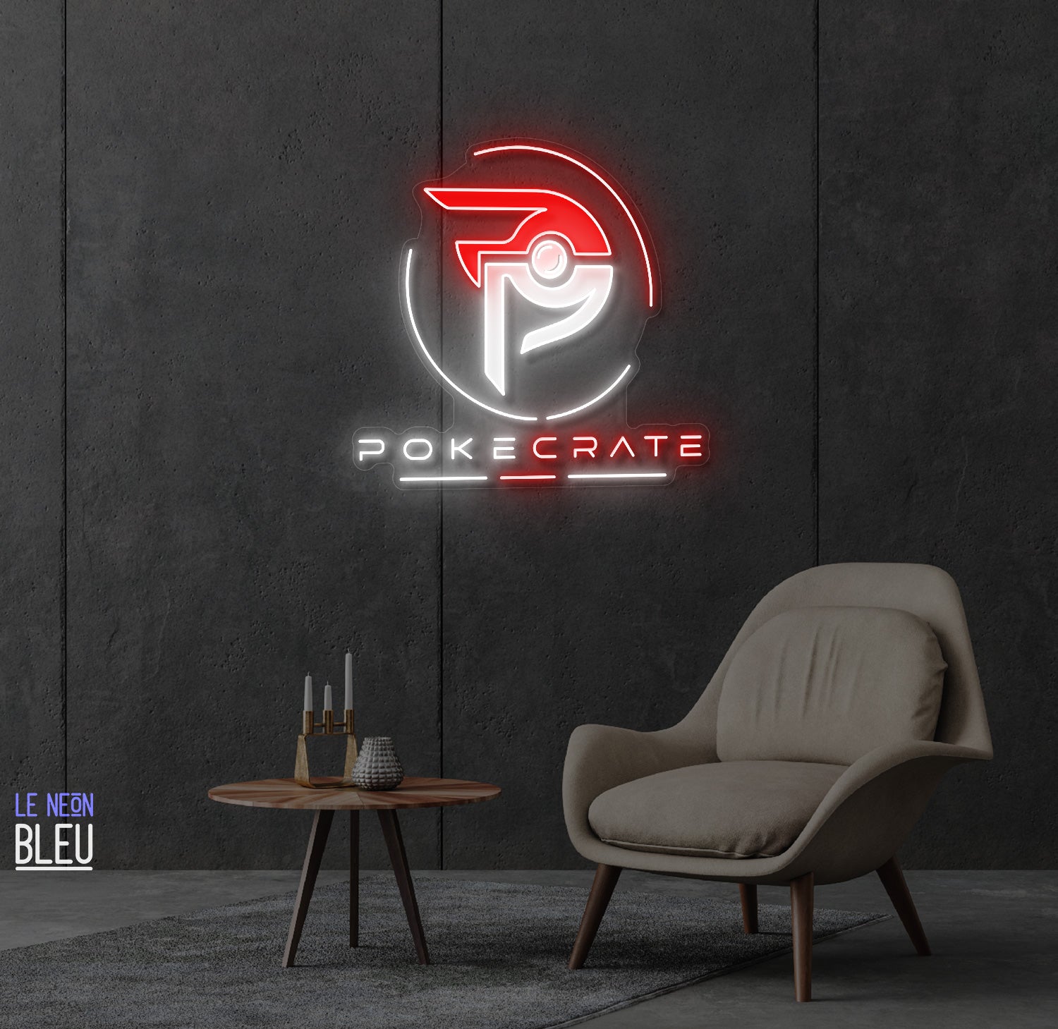 poke Crate- LED Neon
