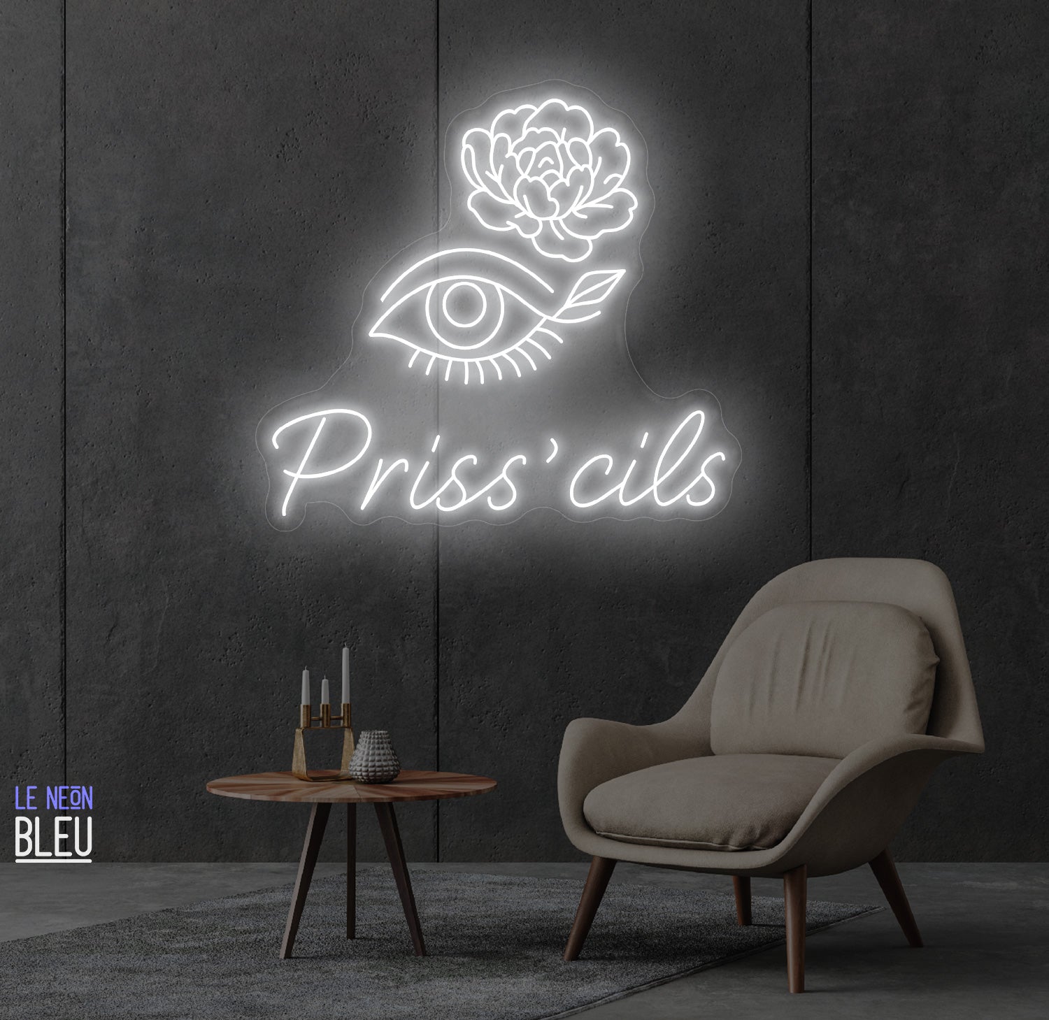 Priss cils-Néon LED
