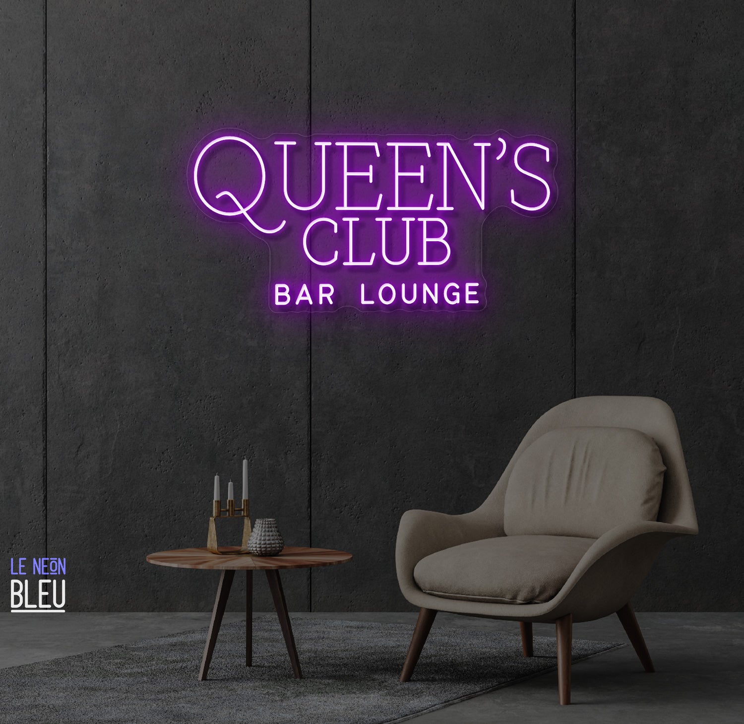 Queens_club - LED Neon