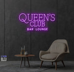 Queens_club - LED Neon