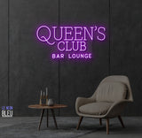 Queens_club - LED Neon