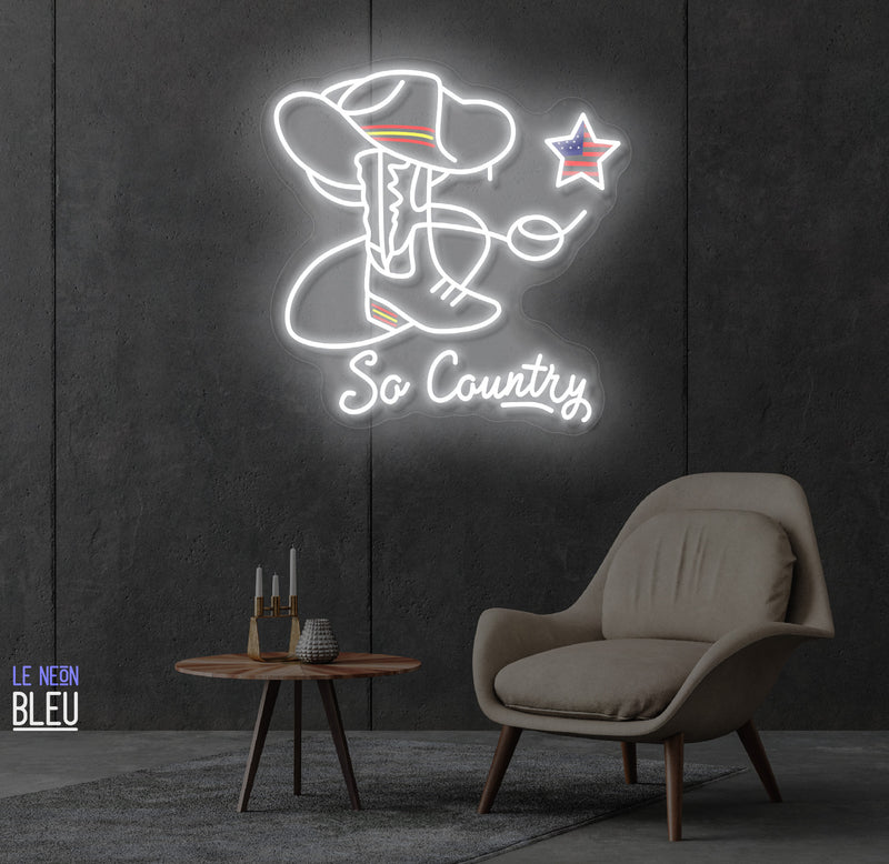 Sa country-Néon LED