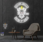 Silver Skulls- Néon LED