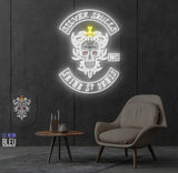Silver Skulls- Néon LED