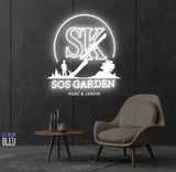 sos_garden- LED Neon