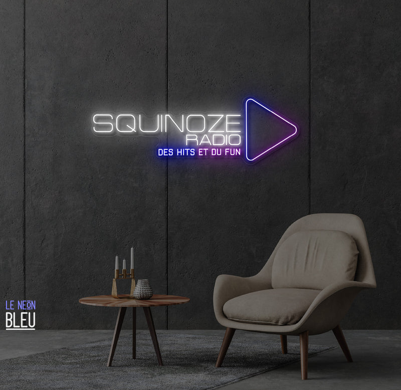 Squinoze Radio- Néon LED