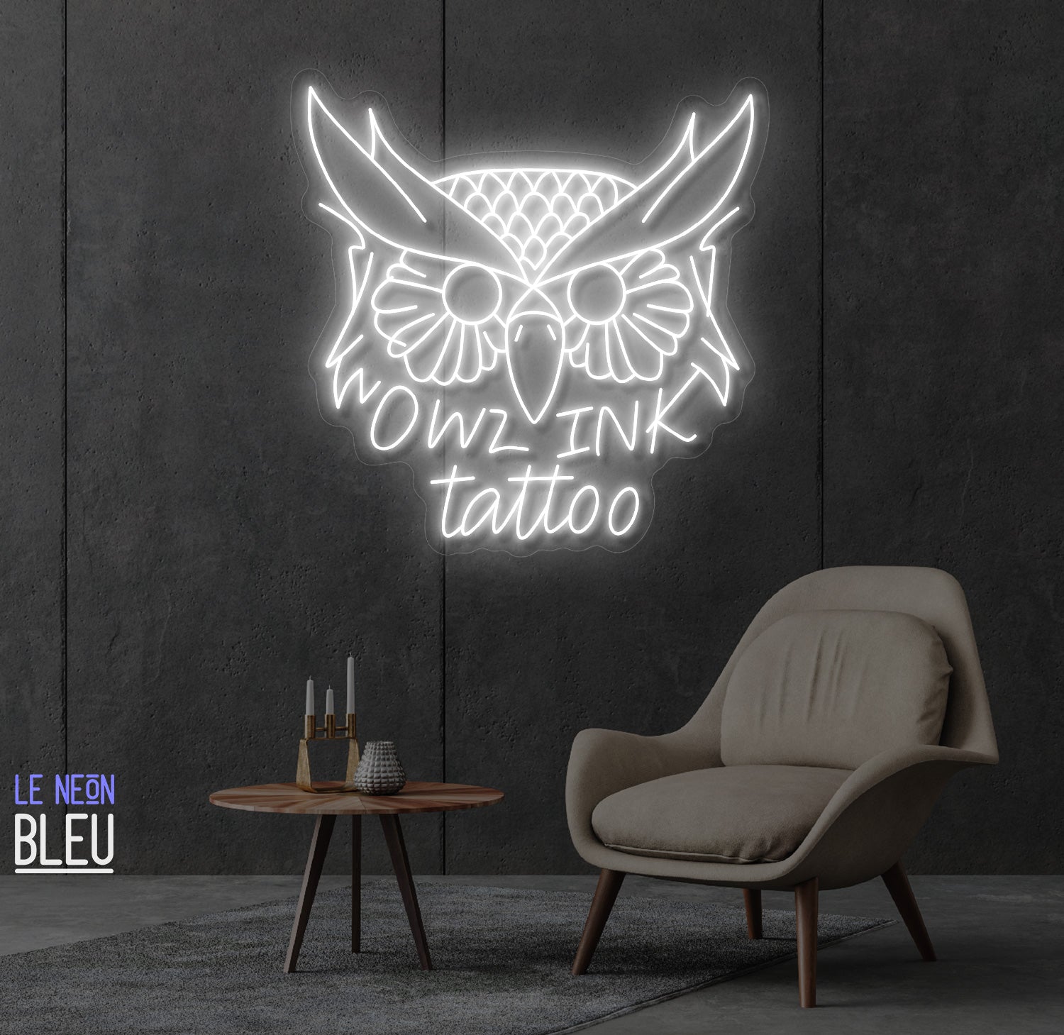 Owl Ink Tatyoo - Néon LED