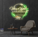 Velours et vegetale-Néon LED