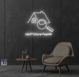 verif toiture facade- Néon LED