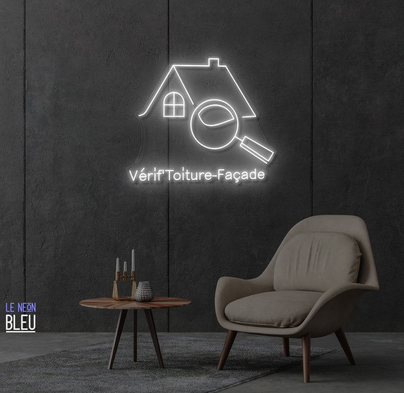 verif toiture facade- Néon LED
