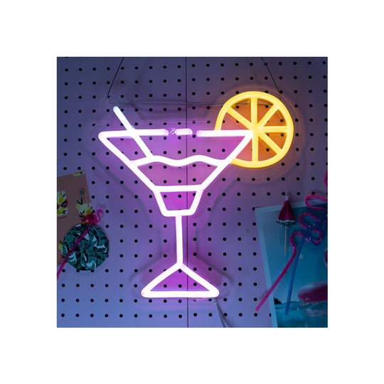 Verre à cocktail - Néon LED