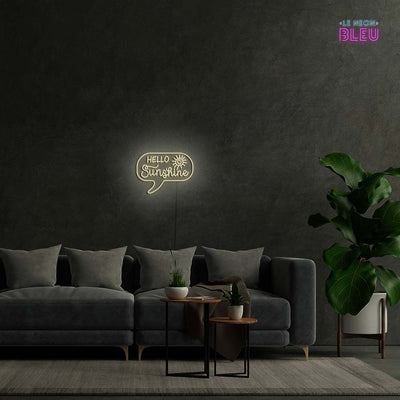 Hello Sunshine - Néon Mural