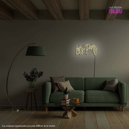 Let's Party - Néon Mural