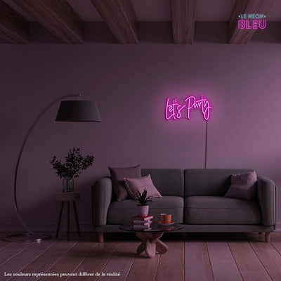 Let's Party - Néon Mural